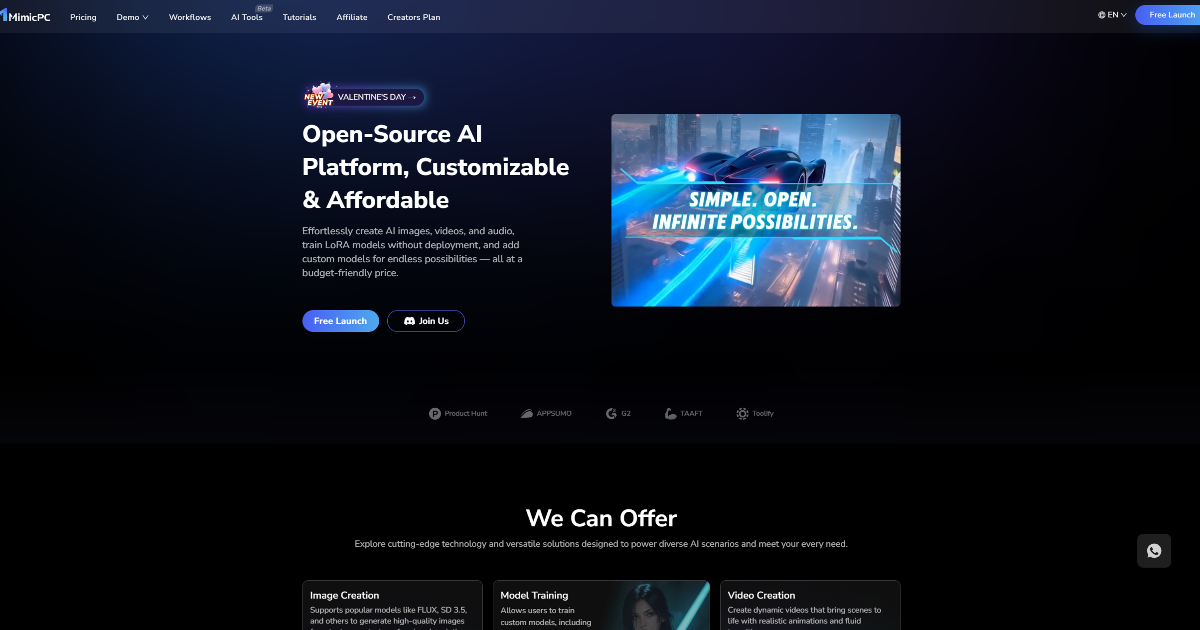 MimicPC screenshot 1