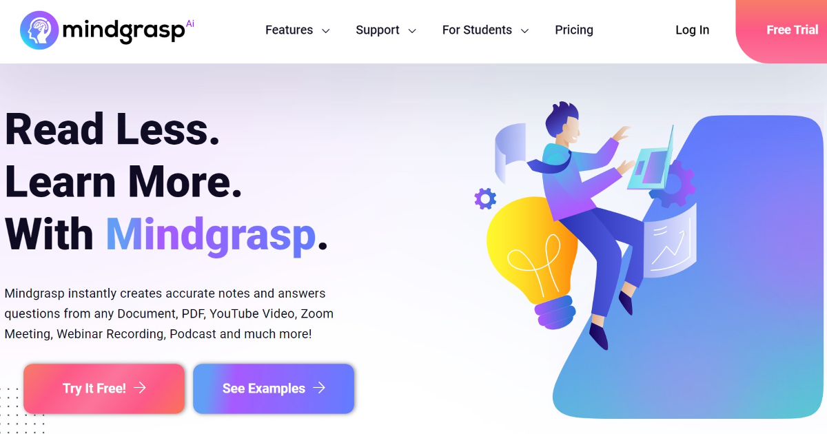 Mindgrasp AI screenshot 1