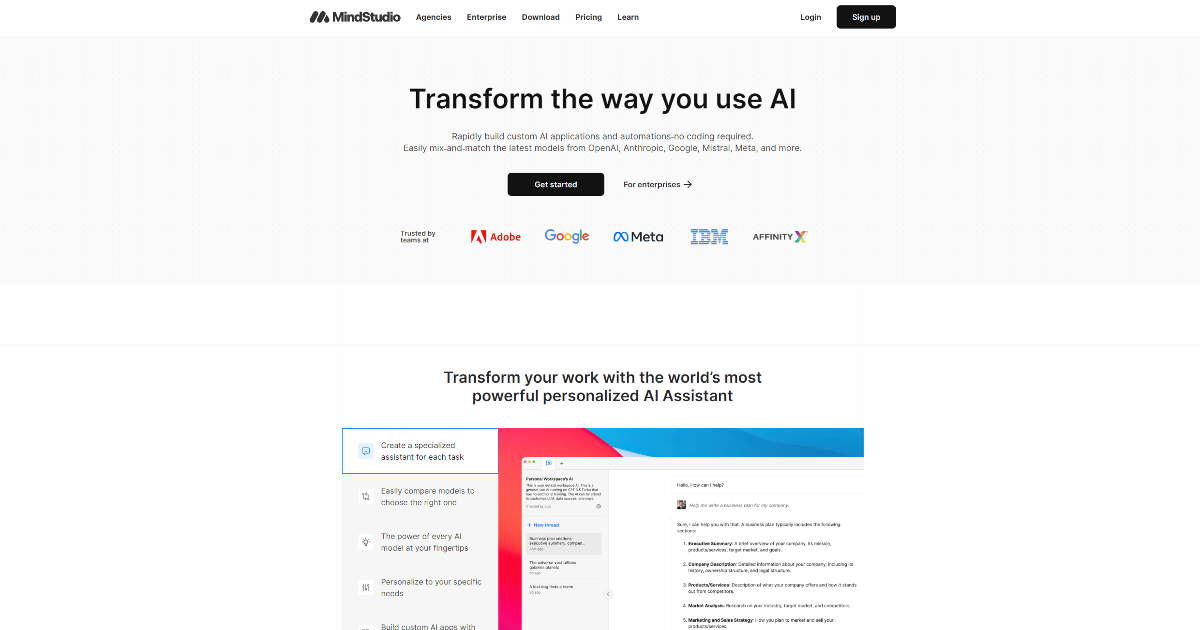 MindStudio screenshot 1