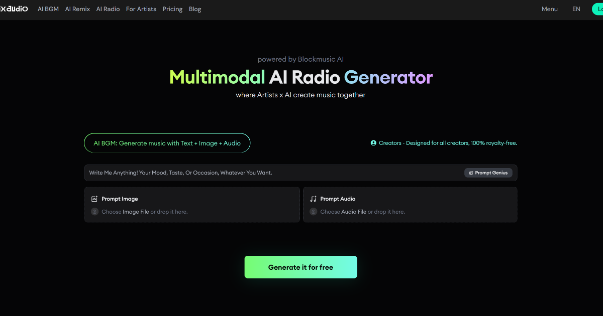 MixAudio screenshot 1