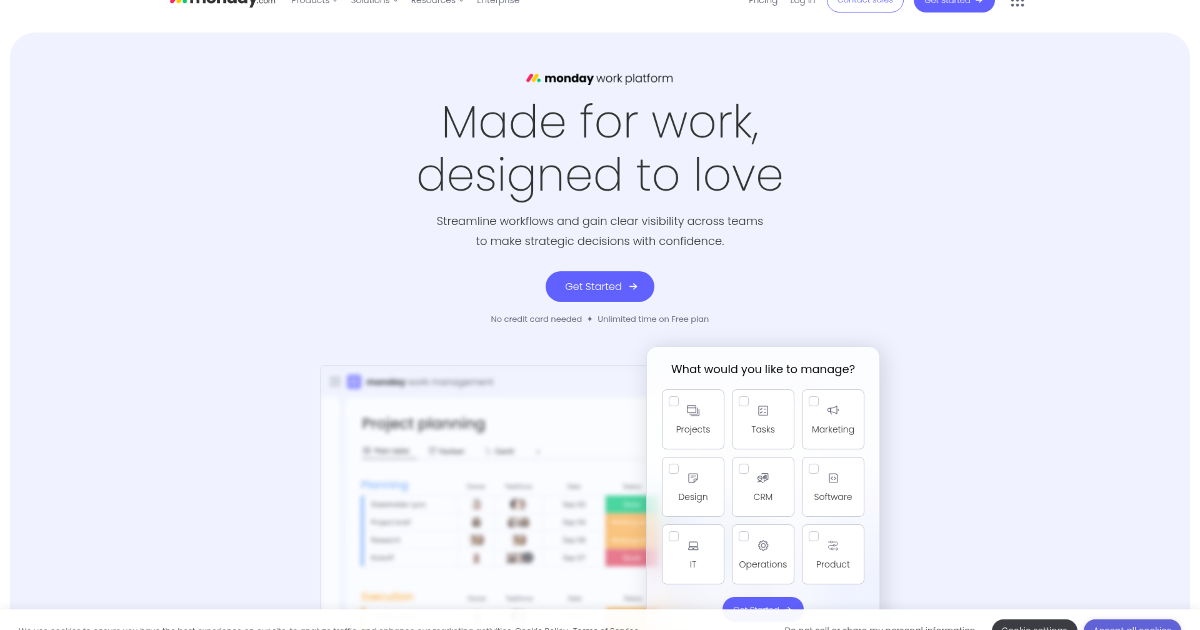 monday.com screenshot 1