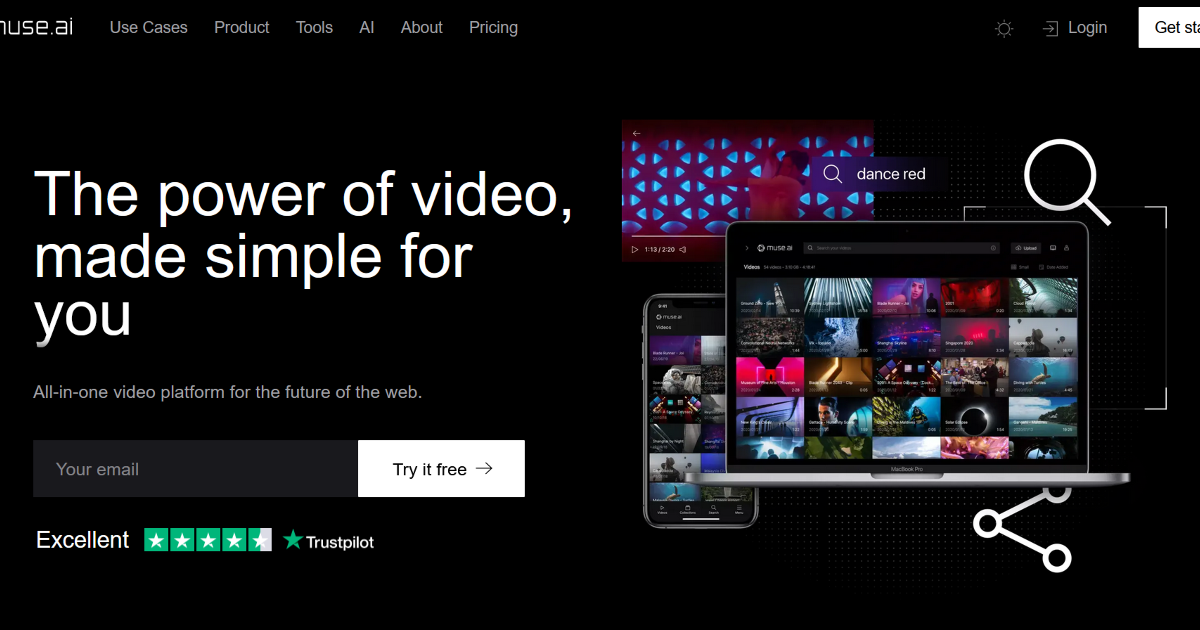 Muse.ai screenshot 1
