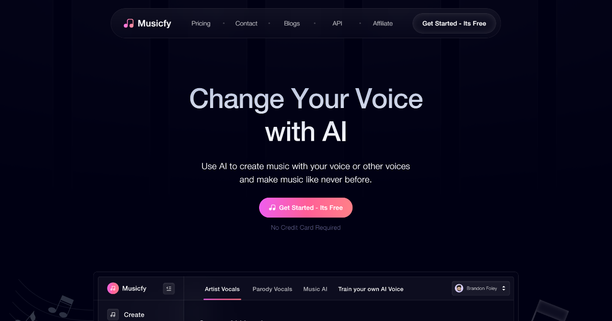 Musicfy screenshot 1