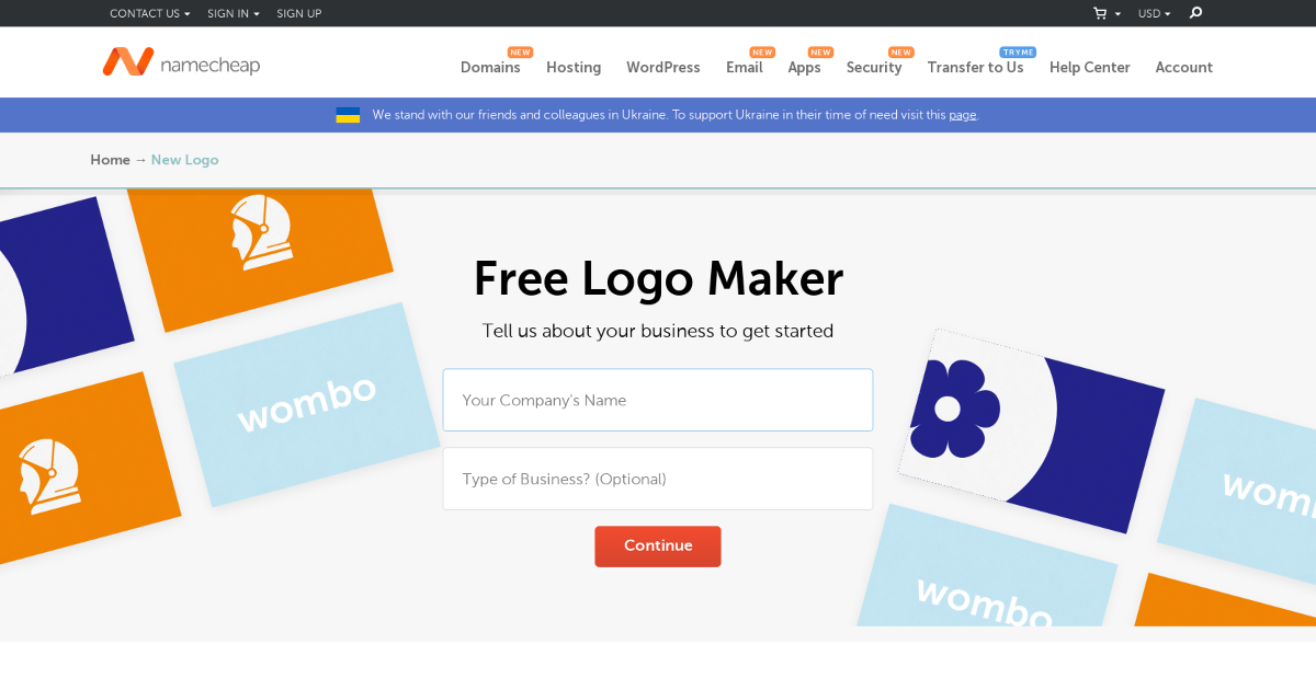 Namecheap Logo Maker screenshot 1