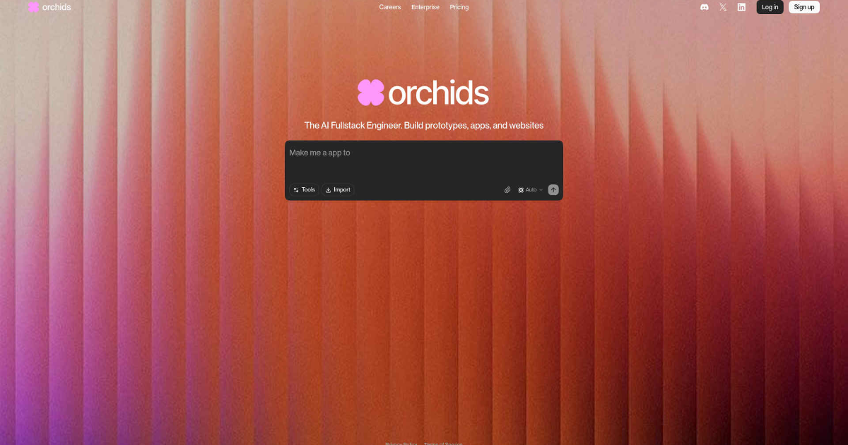Orchids screenshot 1