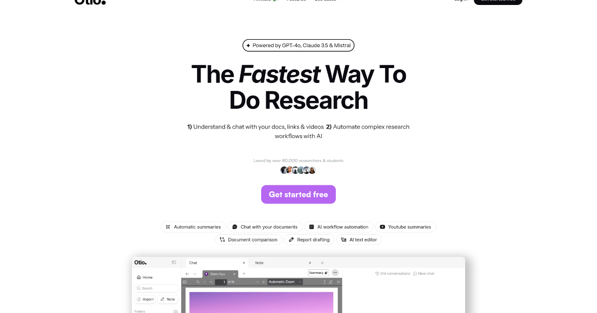 Otio AI screenshot 1