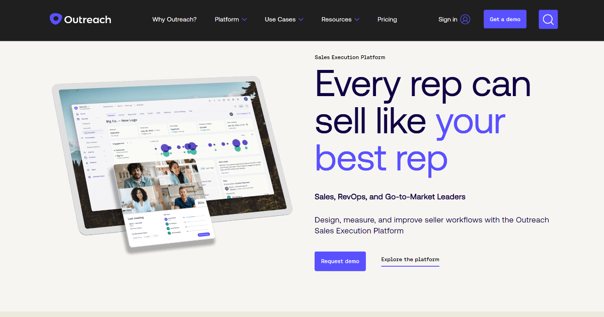 Outreach screenshot 1