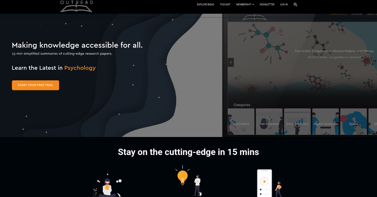 Outread screenshot 1