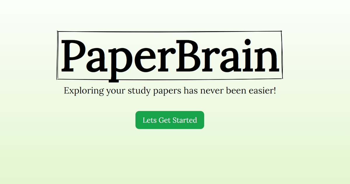PaperBrain screenshot 1