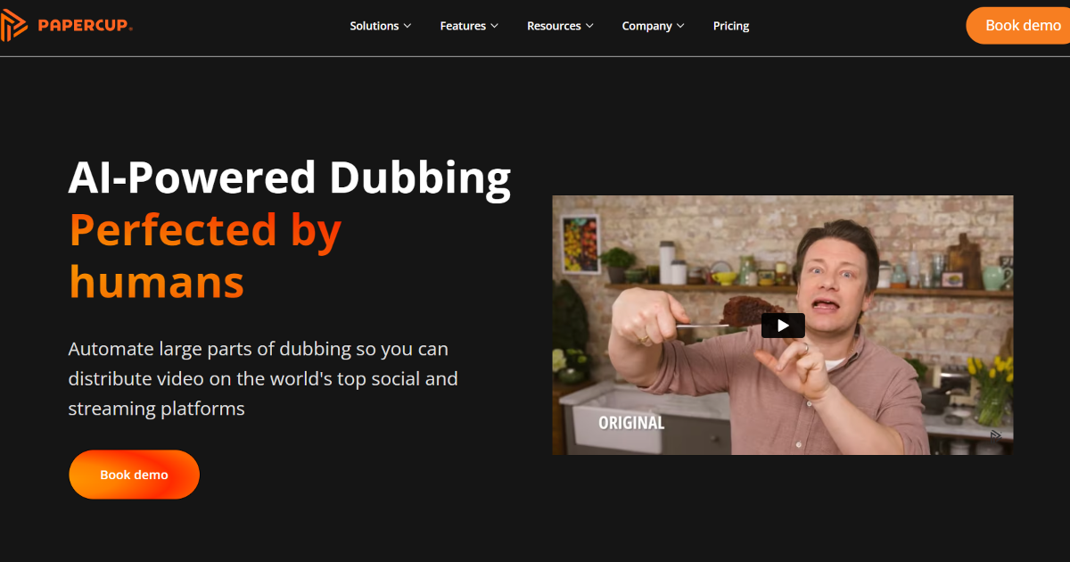 Papercup screenshot 1