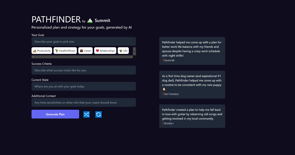 Pathfinder screenshot 1