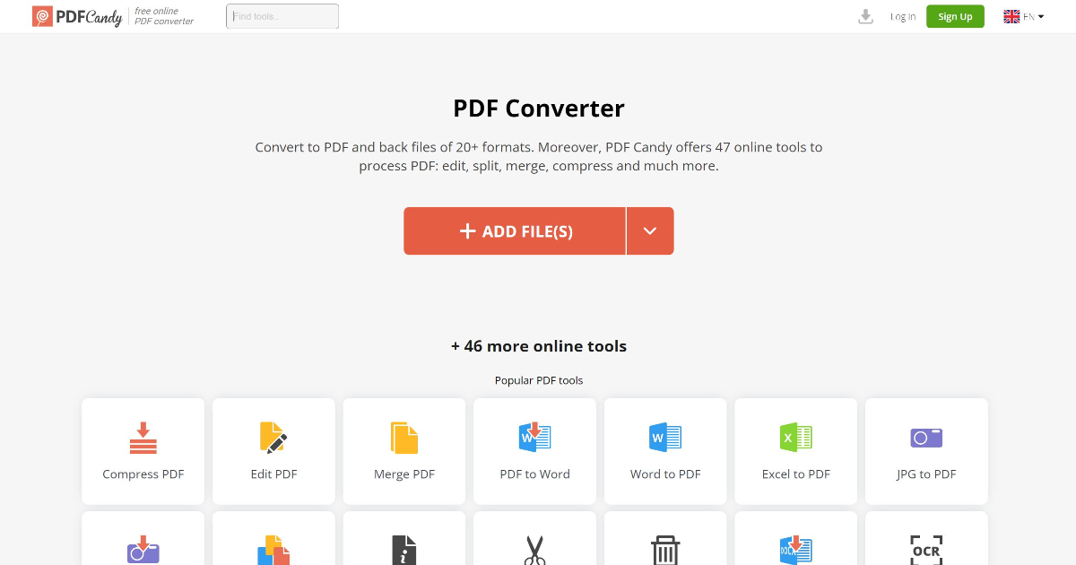 PDF Candy screenshot 1