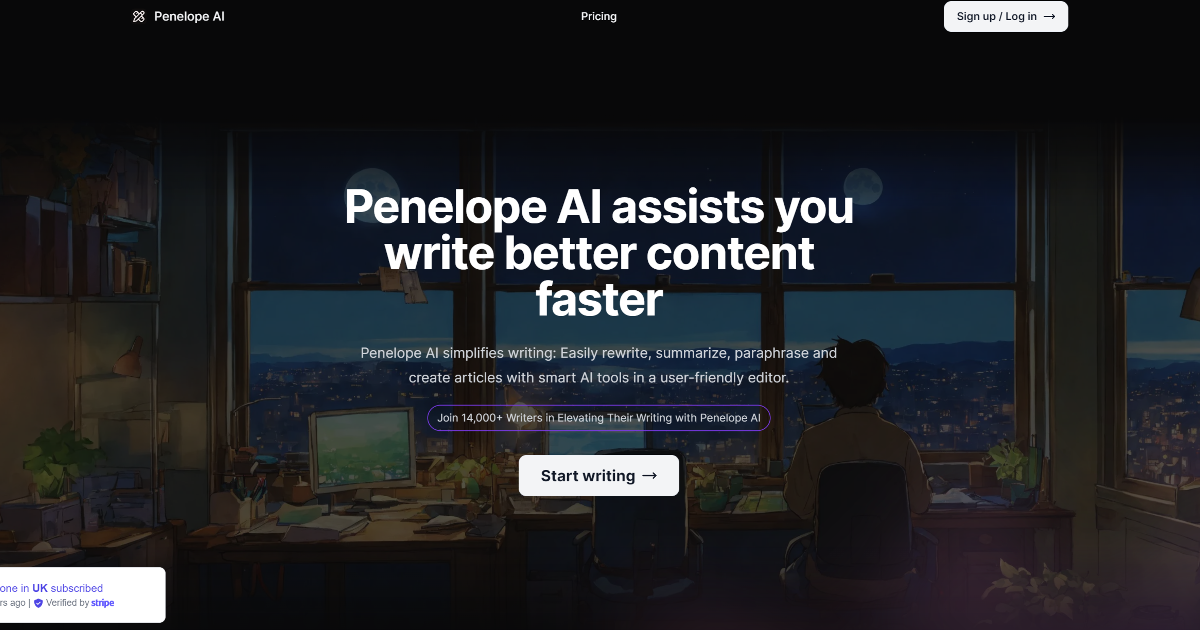 Penelope AI screenshot 1