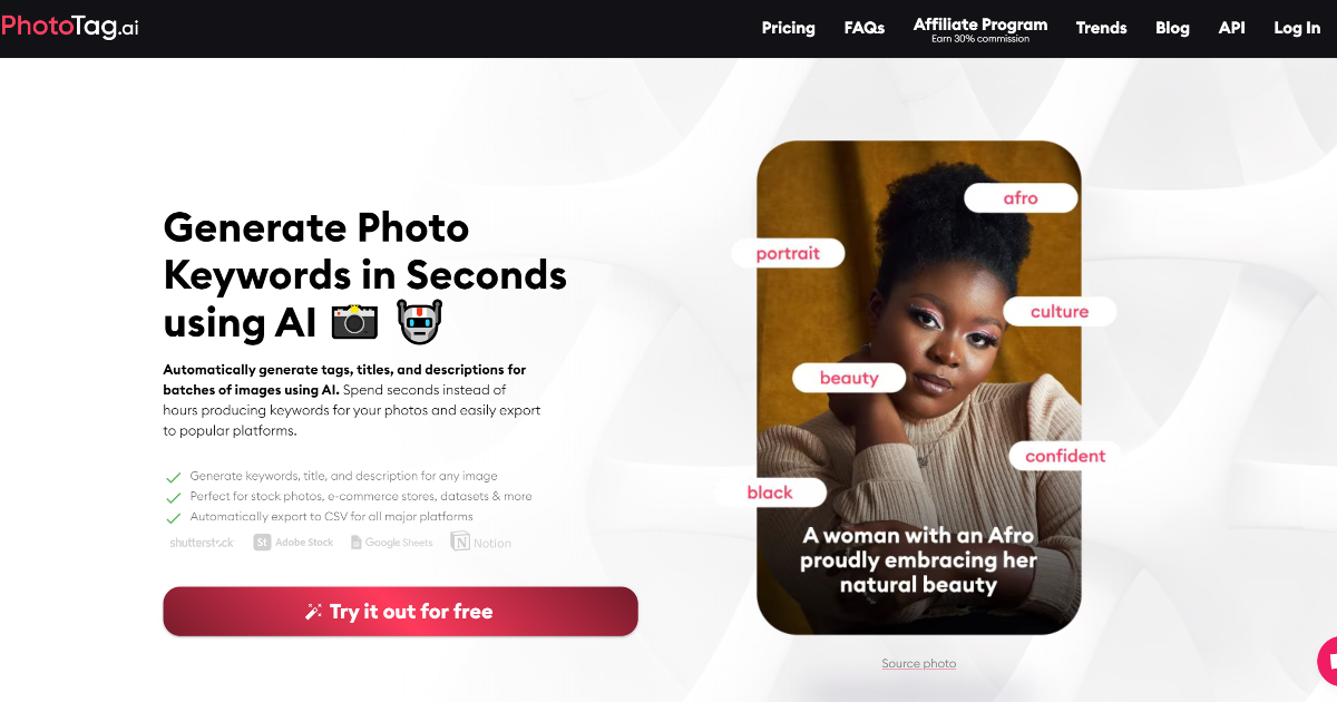 PhotoTag.ai screenshot 1
