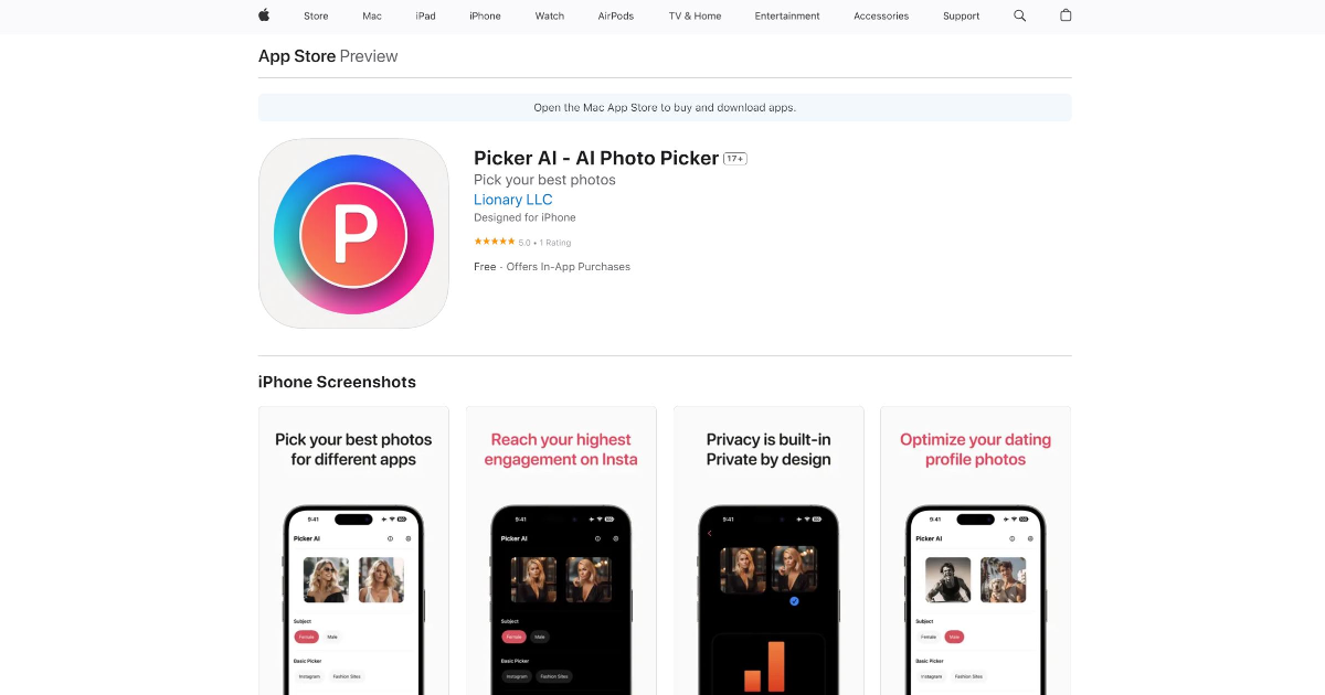 Picker AI screenshot 1