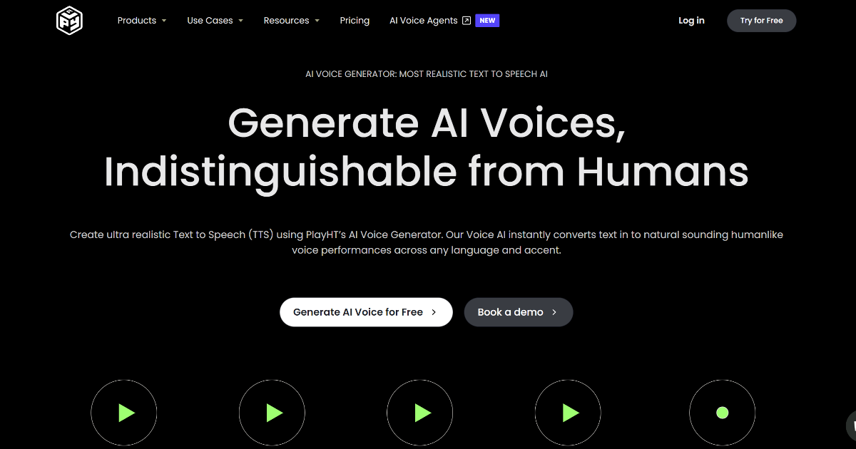 PlayHT screenshot 1