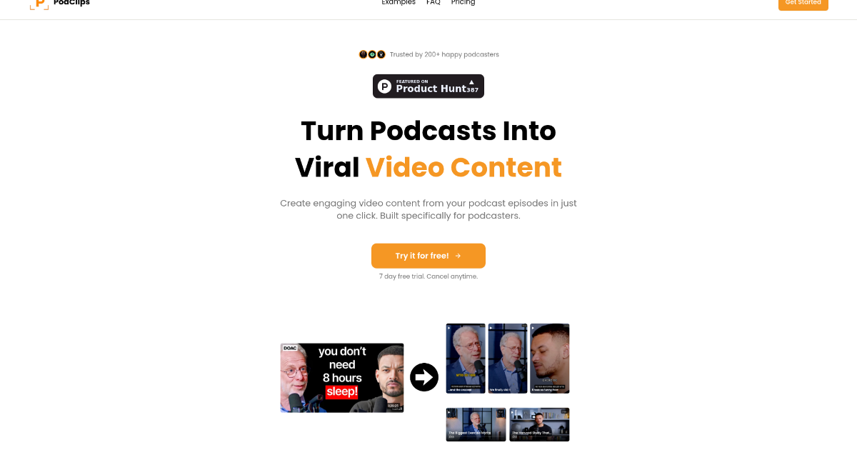 PodClips screenshot 1