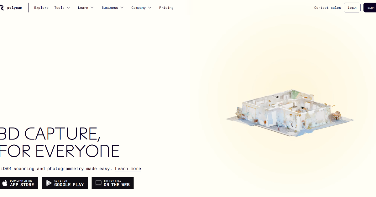 Polycam screenshot 1