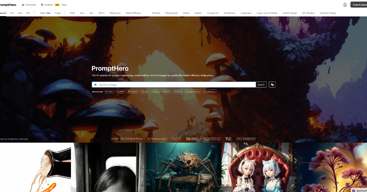 PromptHero screenshot 1