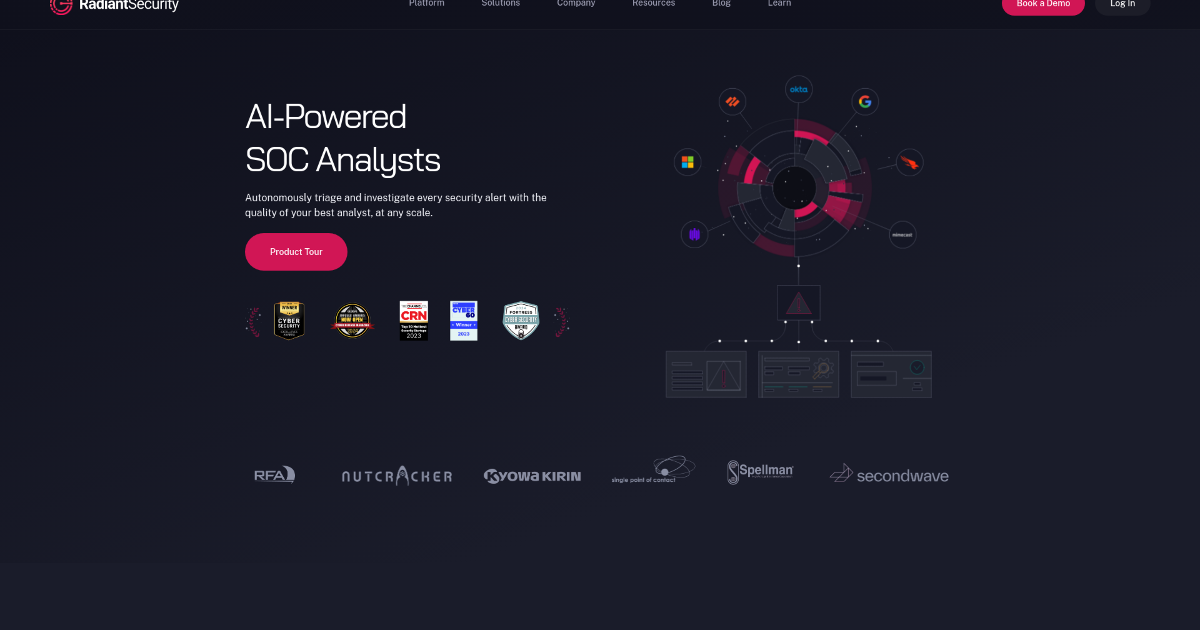 Radiant Security screenshot 1