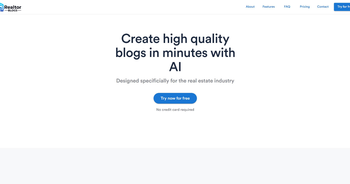 Realtor Blogs screenshot 1