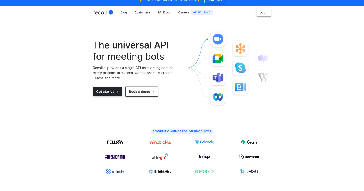 Recall.ai screenshot 1
