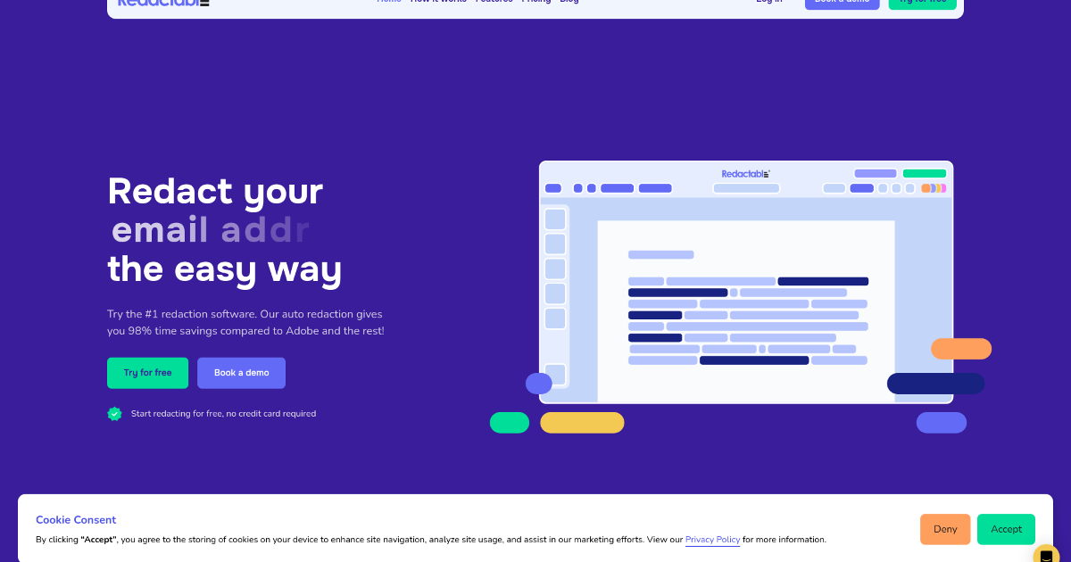 Redactable screenshot 1