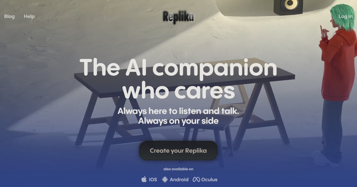 Replika screenshot 1