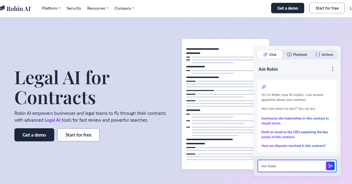 Robin AI screenshot 1