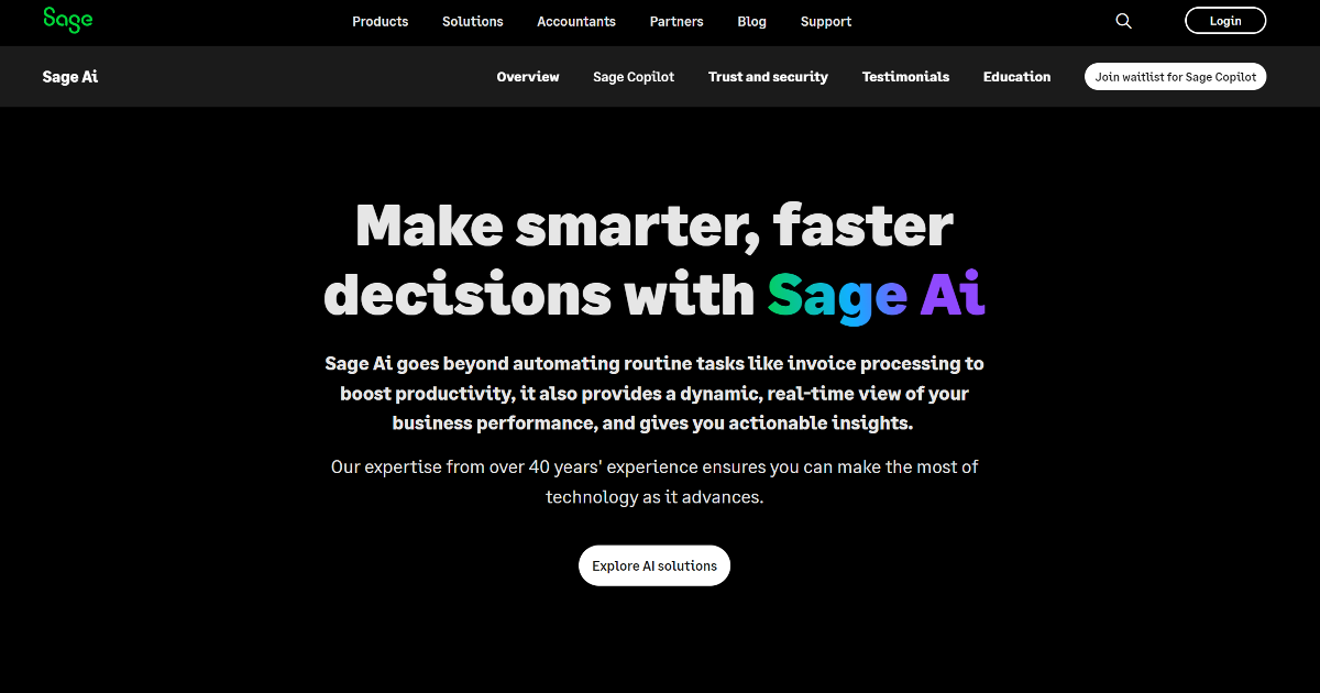 Sage AI screenshot 1
