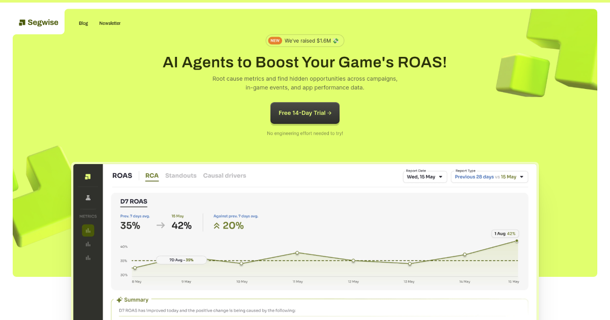 Segwise screenshot 1
