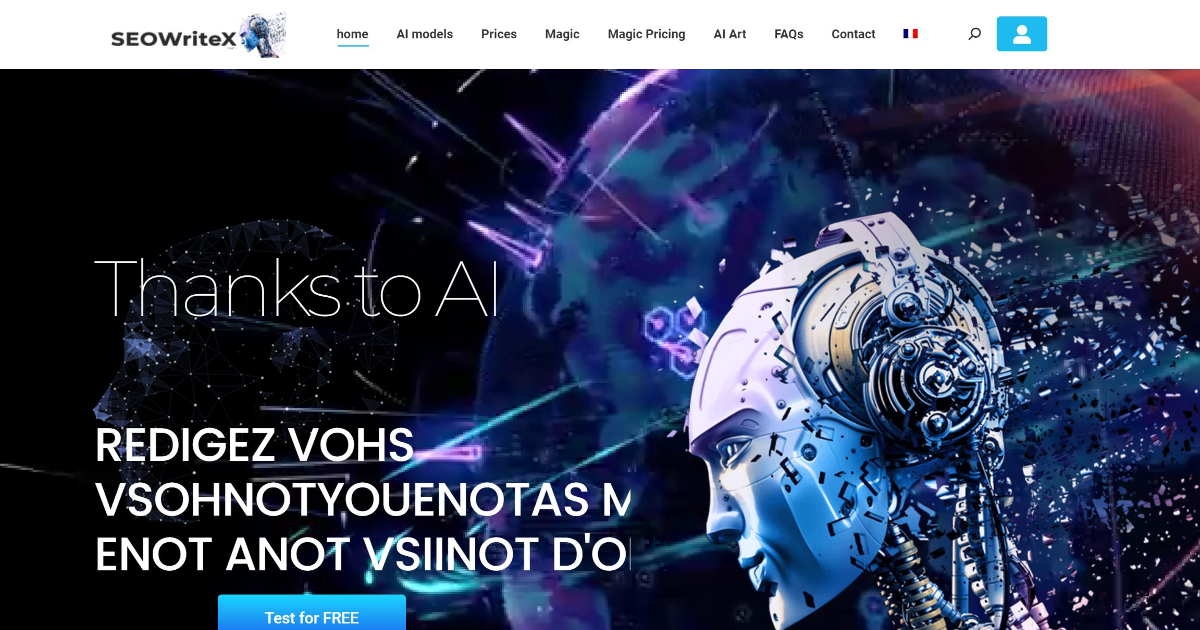 SEOWriteX screenshot 1