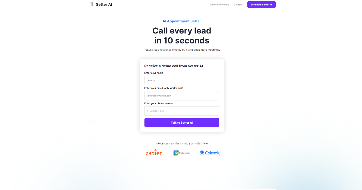 Setter AI screenshot 1