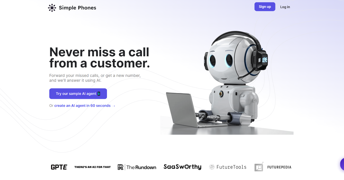 Simple Phones screenshot 1
