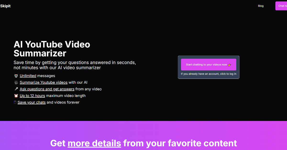 Skipit.ai screenshot 1