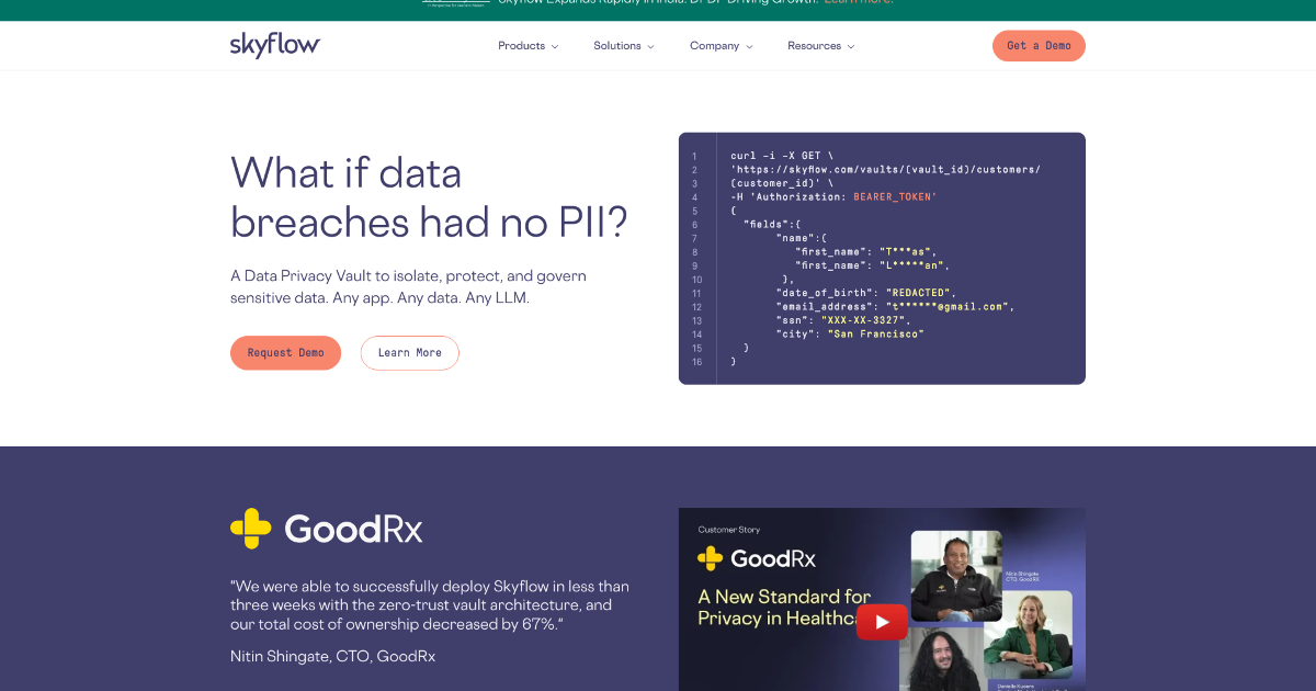Skyflow screenshot 1