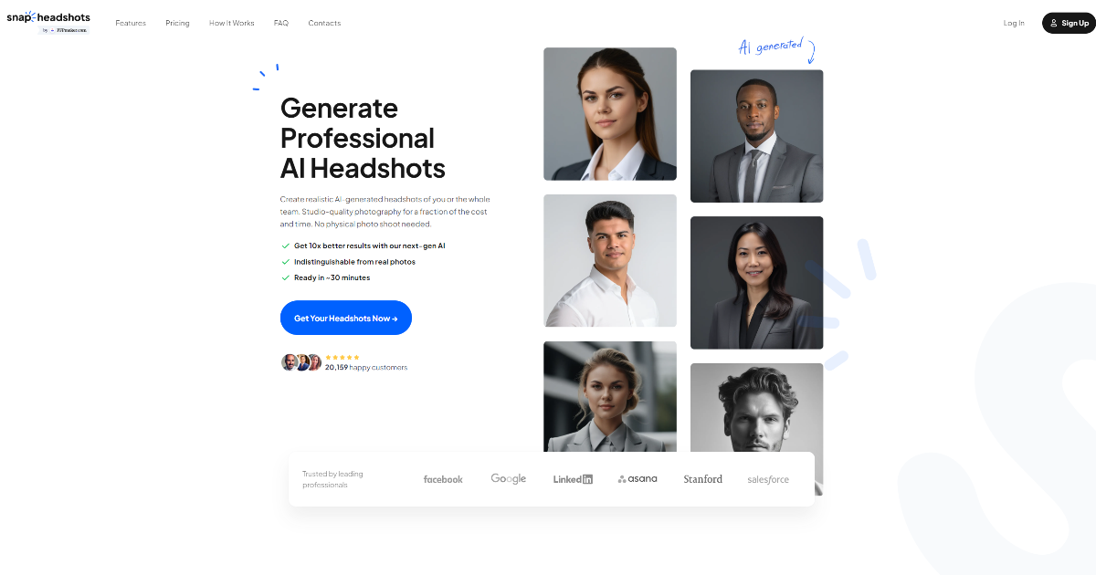 SnapHeadshots screenshot 1