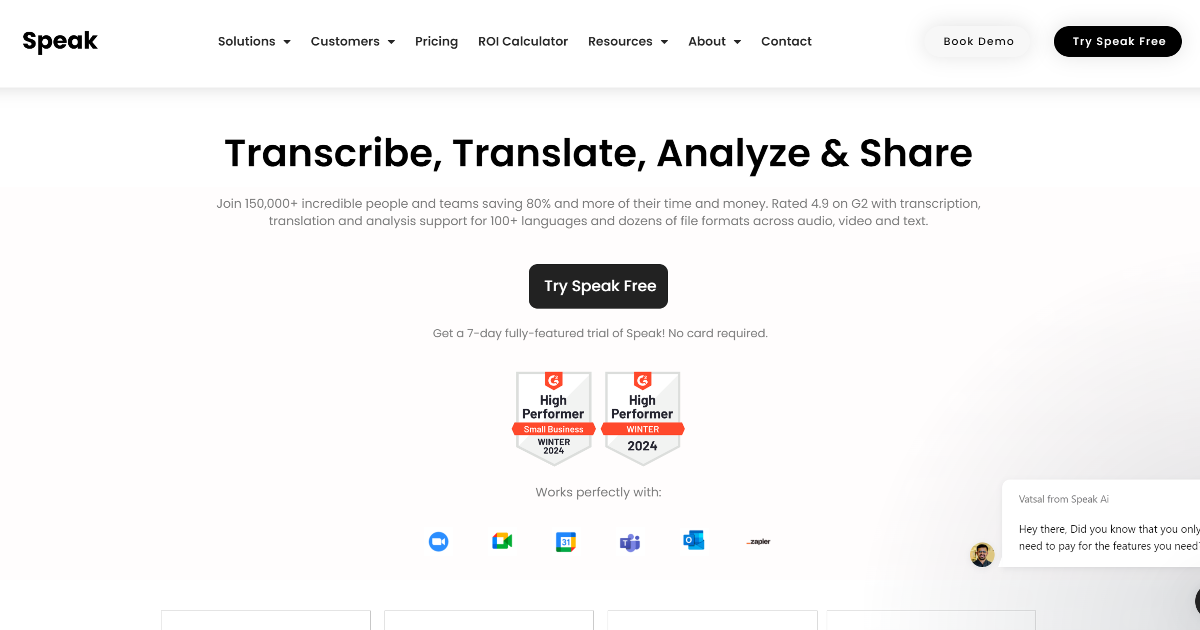 Speak AI screenshot 1