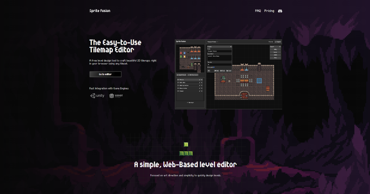 Sprite Fusion screenshot 1