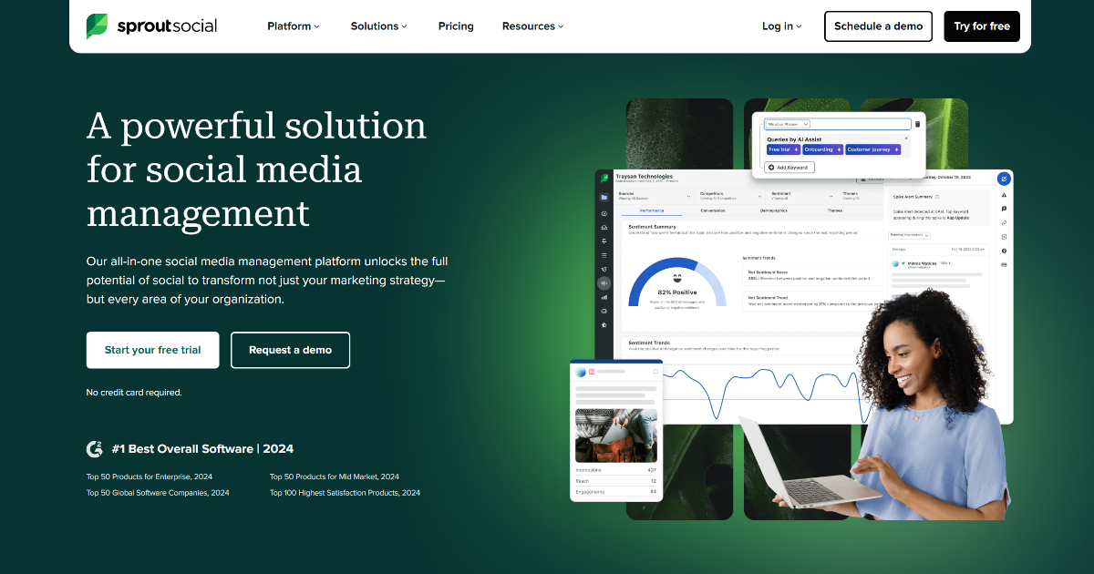 Sprout Social screenshot 1