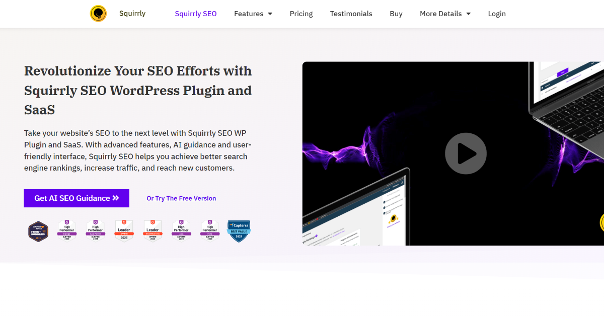 Squirrly SEO screenshot 1