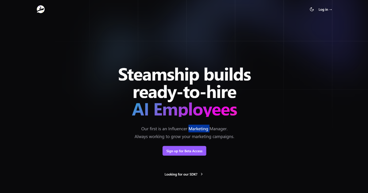 Steamship screenshot 1