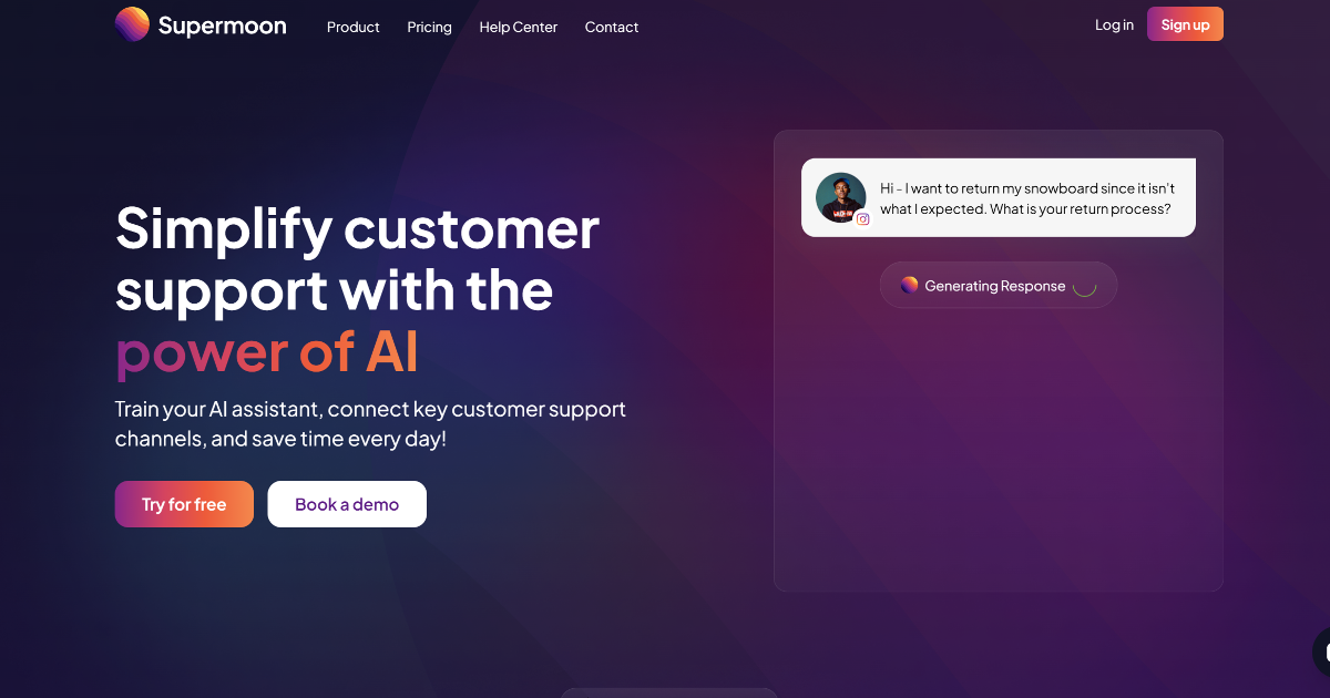 Supermoon screenshot 1