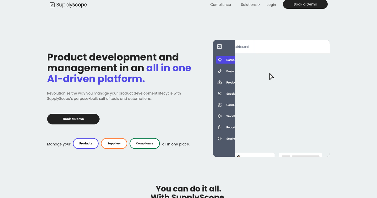 SupplyScope screenshot 1