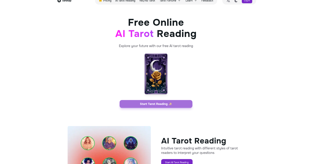 Tarotap screenshot 1