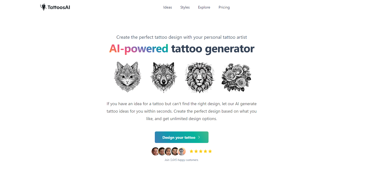 TattoosAI screenshot 1