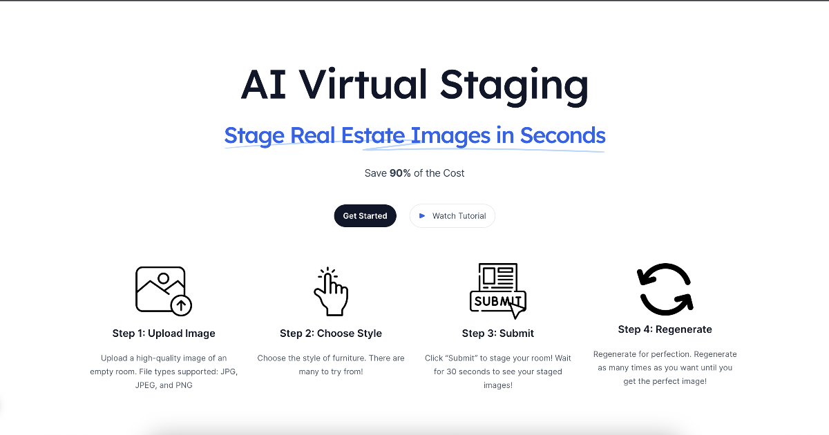 Virtual Staging AI screenshot 1