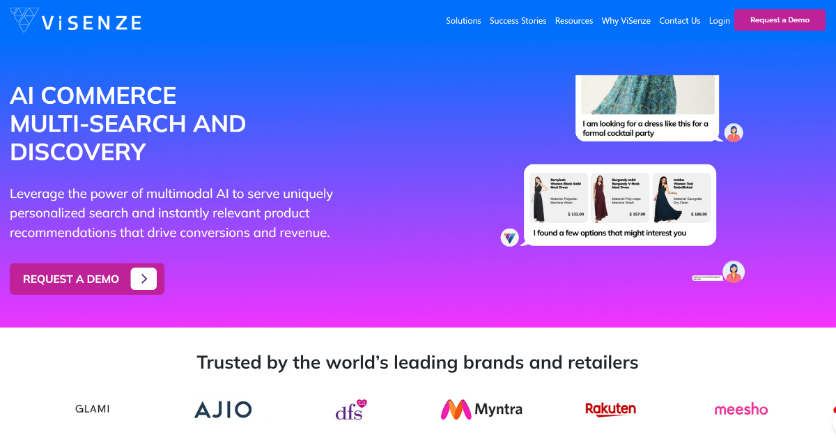 ViSenze screenshot 1