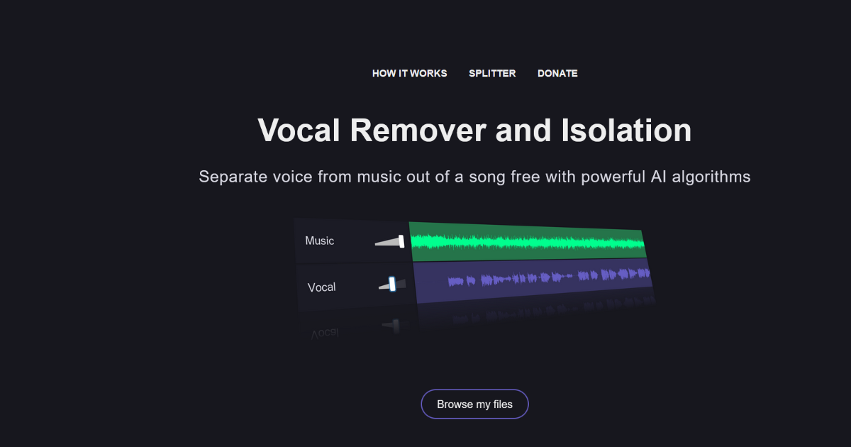 Vocal Remover screenshot 1