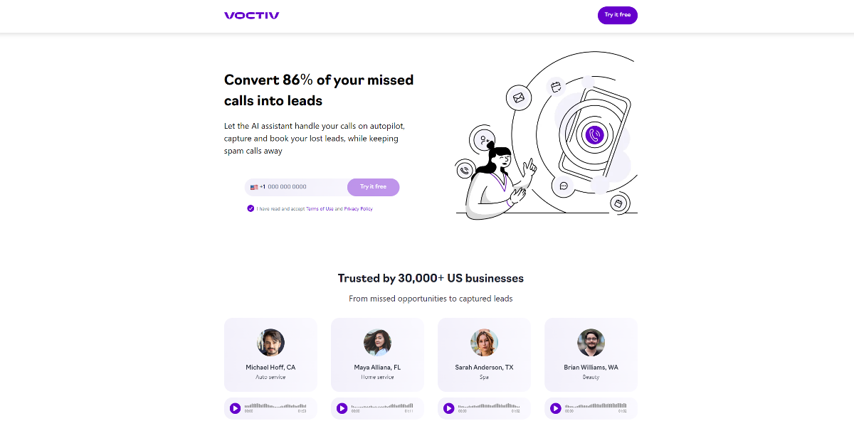 Voctiv screenshot 1